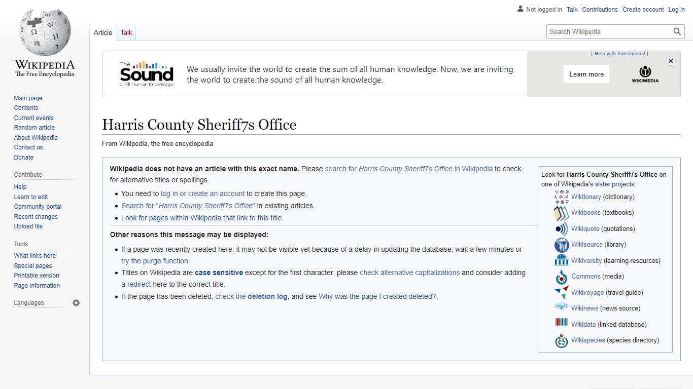 Harris County Sheriff's Office - Wikipedia